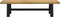vidaXL - Eetbank - NOAIN - A-vormige - poten - 180x40x45 - cm - massief - hout
