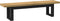 vidaXL - Eetbank - NOAIN - U-vormige - poten - 180x40x45 - cm - massief - hout