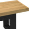 vidaXL - Eetbank - NOAIN - U-vormige - poten - 180x40x45 - cm - massief - hout