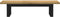 vidaXL - Eetbank - NOAIN - U-vormige - poten - 180x40x45 - cm - massief - hout