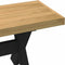 vidaXL - Eetbank - NOAIN - X-vormige - poten - 180x40x45 - cm - massief - hout
