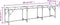vidaXL - Eetkamerbank - 186x32x45 - cm - staal - en - kunstleer - zwart