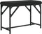 vidaXL - Eetkamerbank - 62x32x45 - cm - staal - en - kunstleer - zwart