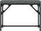 vidaXL - Eetkamerbank - 62x32x45 - cm - staal - en - stof - donkergrijs