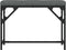 vidaXL - Eetkamerbank - 62x32x45 - cm - staal - en - stof - donkergrijs