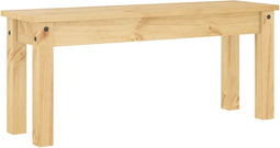 vidaXL - Eetkamerbank - Panama - 105x30x45 - cm - massief - grenenhout