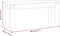 vidaXL - Eetkamerbank - Panama - 105x30x45 - cm - massief - grenenhout