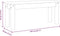 vidaXL - Eetkamerbank - Panama - 105x30x45 - cm - massief - grenenhout - wit
