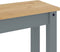 vidaXL - Eetkamerbank - Panama - 105x30x45 - cm - massief - grenenhout - grijs
