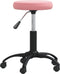 vidaXL - Eetkamerstoel - fluweel - roze