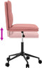 vidaXL - Eetkamerstoel - kunstleer - roze