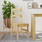 vidaXL - Eetkamerstoelen - 2 - st - 40x46x99 - cm - massief - grenenhout