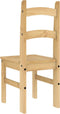 vidaXL - Eetkamerstoelen - 2 - st - 40x46x99 - cm - massief - grenenhout