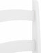 vidaXL - Eetkamerstoelen - 2 - st - 40x46x99 - cm - massief - grenenhout - wit