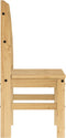 vidaXL - Eetkamerstoelen - 2 - st - 40x46x99 - cm - massief - grenenhout