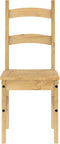 vidaXL - Eetkamerstoelen - 2 - st - 40x46x99 - cm - massief - grenenhout