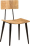 vidaXL - Eetkamerstoelen - 2 - st - 44x40x80 - cm - massief - mangohout
