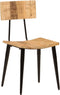 vidaXL - Eetkamerstoelen - 2 - st - 44x40x80 - cm - massief - mangohout