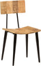 vidaXL - Eetkamerstoelen - 2 - st - 44x40x80 - cm - massief - mangohout