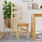 vidaXL - Eetkamerstoelen - 2 - st - Corona - 42x47x107 - cm - grenenhout
