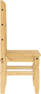 vidaXL - Eetkamerstoelen - 2 - st - Corona - 42x47x107 - cm - grenenhout