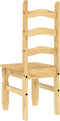 vidaXL - Eetkamerstoelen - 2 - st - Corona - 42x47x107 - cm - grenenhout