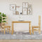vidaXL - Eetkamerstoelen - 2 - st - Corona - 42x47x107 - cm - grenenhout
