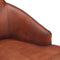 vidaXL - Eetkamerstoelen - 2 - st - echt - geitenleer - bruin