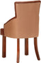 vidaXL - Eetkamerstoelen - 2 - st - echt - geitenleer - bruin