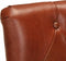 vidaXL - Eetkamerstoelen - 2 - st - echt - geitenleer - bruin