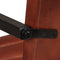 vidaXL - Eetkamerstoelen - 2 - st - echt - leer - bruin