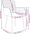 vidaXL - Eetkamerstoelen - 2 - st - fluweel - blauw
