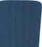 vidaXL - Eetkamerstoelen - 2 - st - fluweel - blauw
