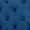 vidaXL - Eetkamerstoelen - 2 - st - fluweel - blauw