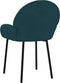 vidaXL - Eetkamerstoelen - 2 - st - fluweel - blauw