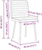 vidaXL - Eetkamerstoelen - 2 - st - fluweel - bruin