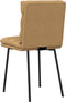 vidaXL - Eetkamerstoelen - 2 - st - fluweel - bruin