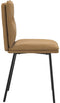 vidaXL - Eetkamerstoelen - 2 - st - fluweel - bruin