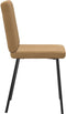 vidaXL - Eetkamerstoelen - 2 - st - fluweel - bruin