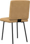vidaXL - Eetkamerstoelen - 2 - st - fluweel - bruin