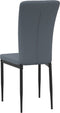 vidaXL - Eetkamerstoelen - 2 - st - fluweel - donkergrijs