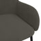 vidaXL - Eetkamerstoelen - 2 - st - fluweel - donkergrijs