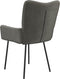 vidaXL - Eetkamerstoelen - 2 - st - fluweel - donkergrijs