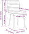 vidaXL - Eetkamerstoelen - 2 - st - fluweel - geel