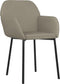vidaXL - Eetkamerstoelen - 2 - st - fluweel - lichtgrijs