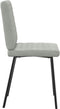 vidaXL - Eetkamerstoelen - 2 - st - fluweel - lichtgrijs
