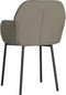 vidaXL - Eetkamerstoelen - 2 - st - fluweel - lichtgrijs
