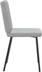 vidaXL - Eetkamerstoelen - 2 - st - fluweel - lichtgrijs