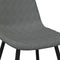 vidaXL - Eetkamerstoelen - 2 - st - fluweel - lichtgrijs