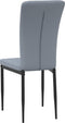 vidaXL - Eetkamerstoelen - 2 - st - fluweel - lichtgrijs